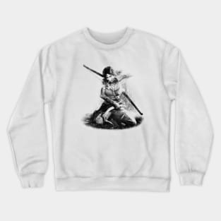 Lara Croft Drawing Crewneck Sweatshirt